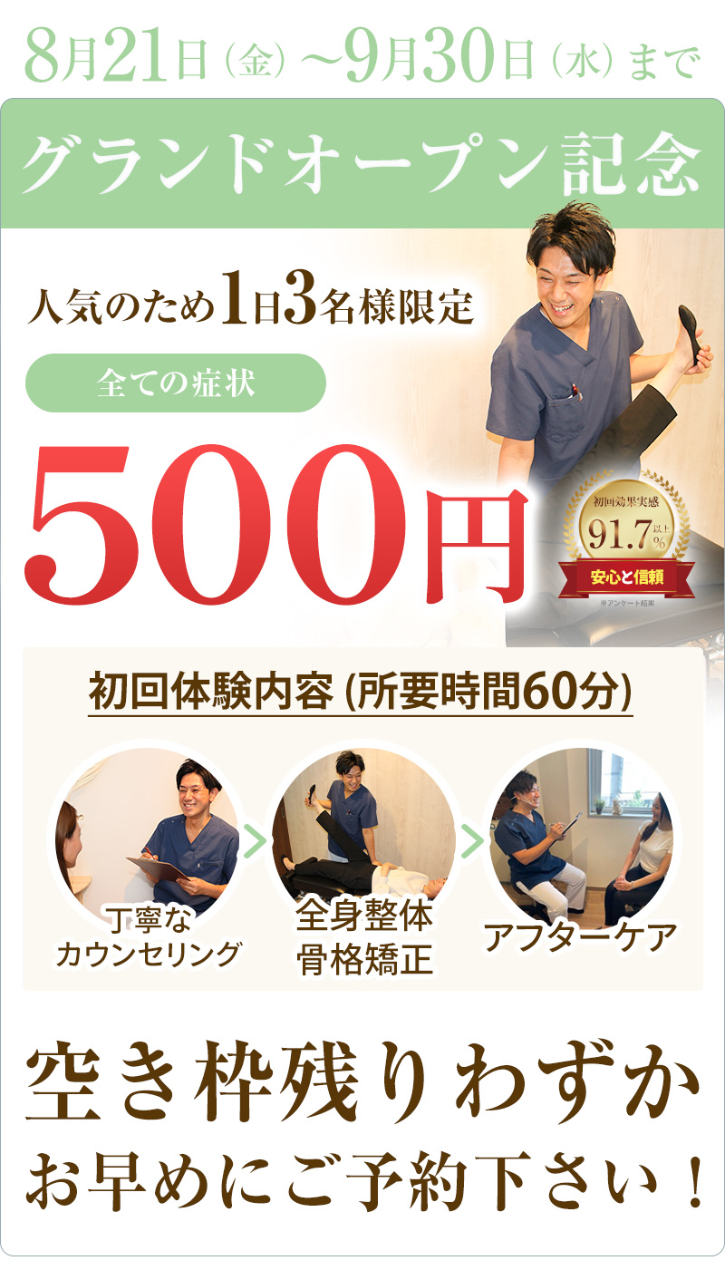 グランドオープン