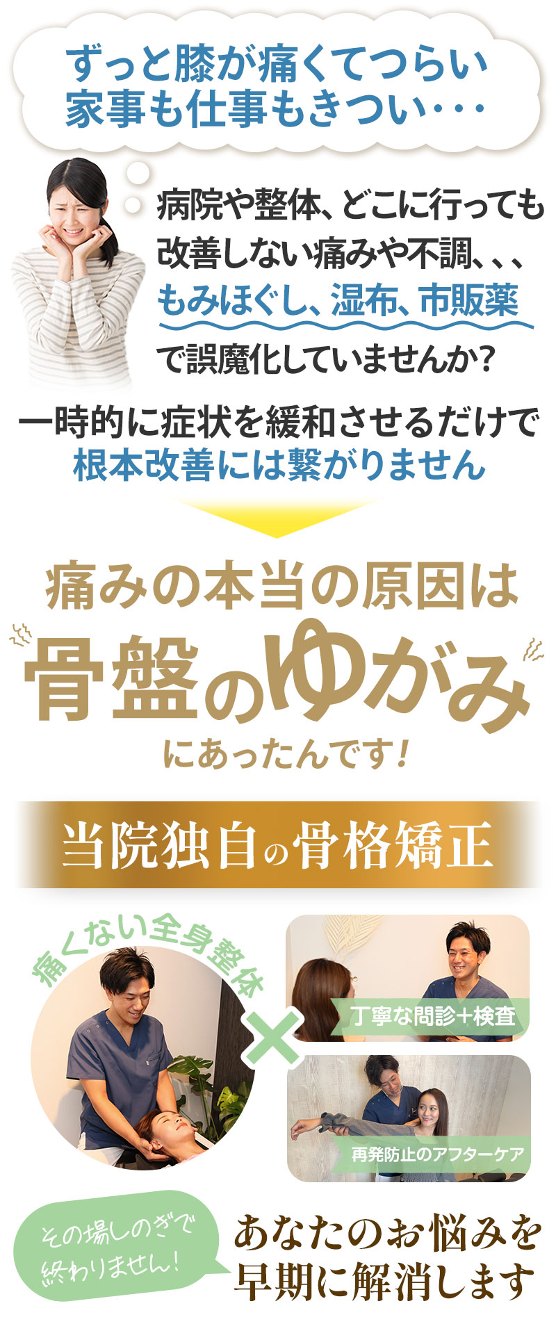 サブコンテンツ膝